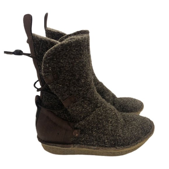 Po-Zu Star Wars Rey Wool Desert Boots SIZE 1 EU 32 HTF! - Picture 2 of 8